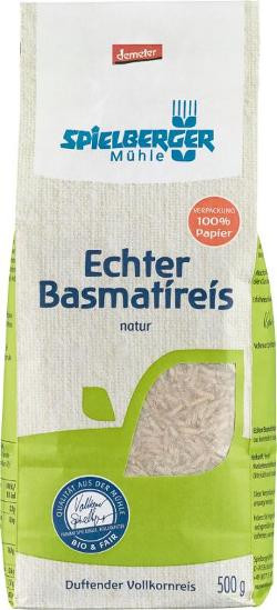 Produktfoto zu Basmati Reis natur 500g