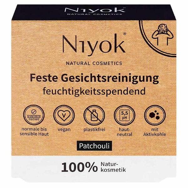 Produktfoto zu Feste Gesichtsreinigung Patchouli 80g