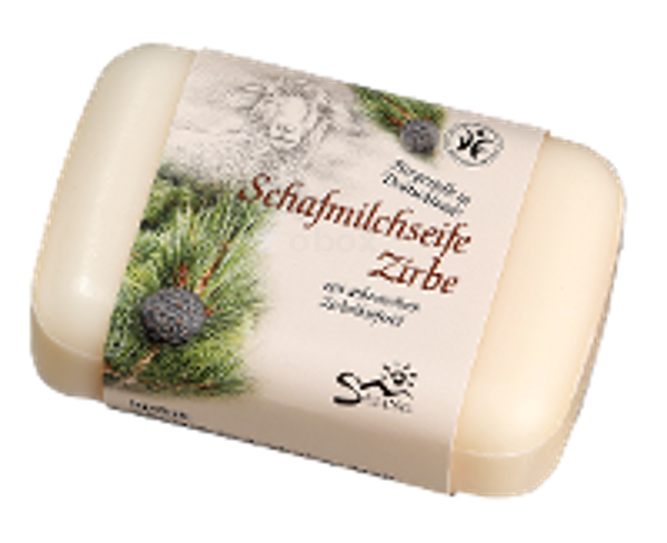 Produktfoto zu Schafmilchseife Zirbe