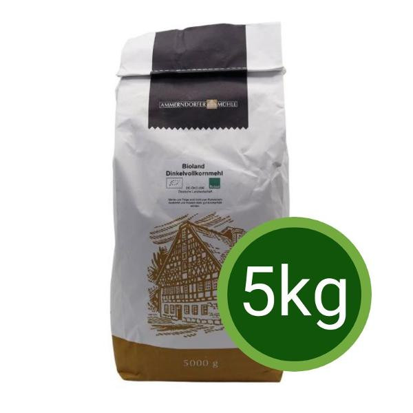 Produktfoto zu Dinkelvollkornmehl 5kg