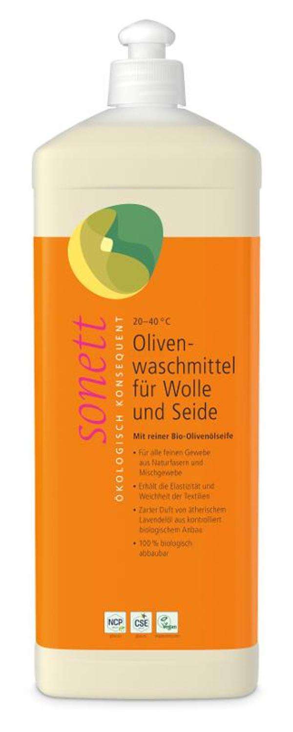 Produktfoto zu Wolle- & Seidenwaschm. Oliven