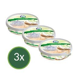 Produktfoto zu Frischkäse natur 3er-Pack lakt.frei