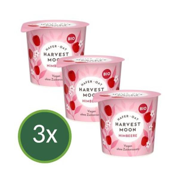 Produktfoto zu Haferjoghurt altern. Himbeere 3x275g