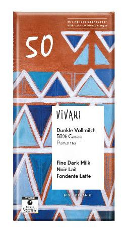 Produktfoto zu Dunkle Vollmilch 50% Cacao