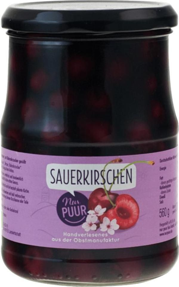 Produktfoto zu Sauerkirschen entsteint 560g