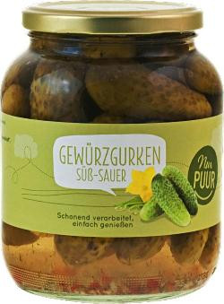 Produktfoto zu Gewürzgurken süß sauer 680g