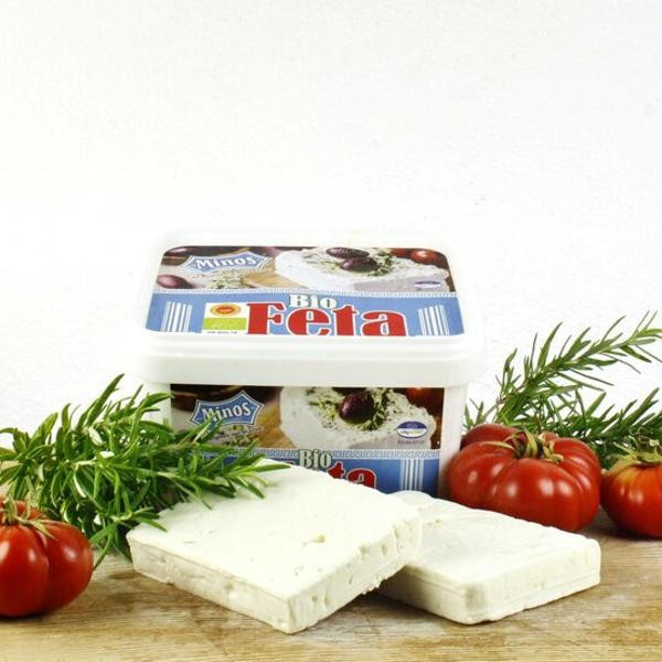 Produktfoto zu Bauern-Feta PDO 1 kg in der Vorratsbox