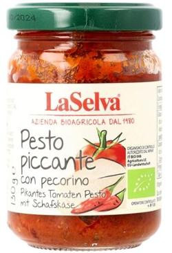 Produktfoto zu Pesto Piccante Tomate Schafskäse 130g