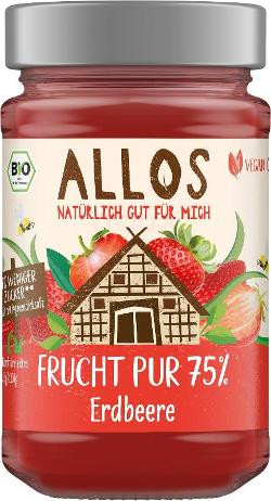 Produktfoto zu Frucht pur Erdbeere 250g