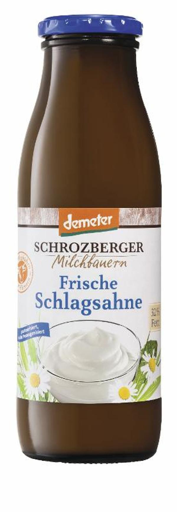 Produktfoto zu Sahne 0,5l im Glas