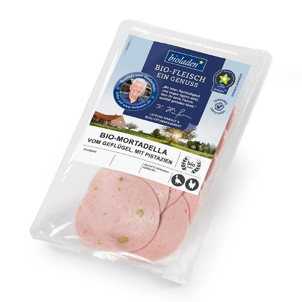 Produktfoto zu Geflügel-Mortadella Pistazie